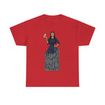 A person working hard to better his/herself - Heavy Cotton Self-Made T-shirt - self-made woman #9 - Breakthrough Collection