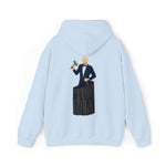 A person working hard to better his/herself - Heavy Blend™ Self-Made Hoodie - Man #16