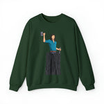 A person working hard to better his/herself - Self-Made Sweatshirt Heavy Blend™ Crewneck - Man #10 - Breakthrough Collection