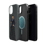 A person working hard to better his/herself - MagSafe Tough Case - Self-Made Man #3 - Breakthrough Collection
