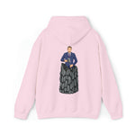 A person working hard to better his/herself - Heavy Blend™ Self-Made Hoodie - Man #8 - Breakthrough Collection