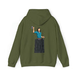 A person working hard to better his/herself - Heavy Blend™ Self-Made Hoodie - Man #10