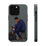 A person working hard to better his/herself - MagSafe Tough Case - Self-Made Man #11 - Breakthrough Collection