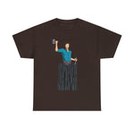 A person working hard to better his/herself - Heavy Cotton Self-Made T-shirt - Self-Made Man #10 - Breakthrough Collection