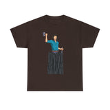 A person working hard to better his/herself - Heavy Cotton Self-Made T-shirt - Self-Made Man #10 - Breakthrough Collection