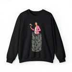 A person working hard to better his/herself - Self-Made Sweatshirt Heavy Blend™ Crewneck - woman #13 - Breakthrough Collection