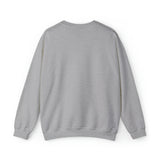 A person working hard to better his/herself - Self-Made Sweatshirt Heavy Blend™ Crewneck - woman #9 - Breakthrough Collection