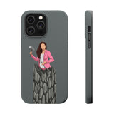 A person working hard to better his/herself - MagSafe Tough Case - self-made woman #13 - Breakthrough Collection