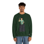A person working hard to better his/herself - Heavy Blend™ Crewneck Sweatshirt - Man #15 - Breakthrough Collection