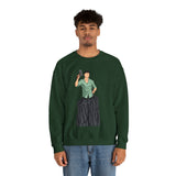 A person working hard to better his/herself - Heavy Blend™ Crewneck Sweatshirt - Man #15 - Breakthrough Collection