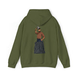A person working hard to better his/herself - Heavy Blend™ Self-Made Hoodie - Man #9 - Breakthrough Collection