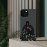 A person working hard to better his/herself - MagSafe Tough Case - Self-Made Man #13 - Breakthrough Collection