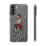 A person working hard to better his/herself - Clear Case - Self-Made Woman #7 - Breakthrough Collection