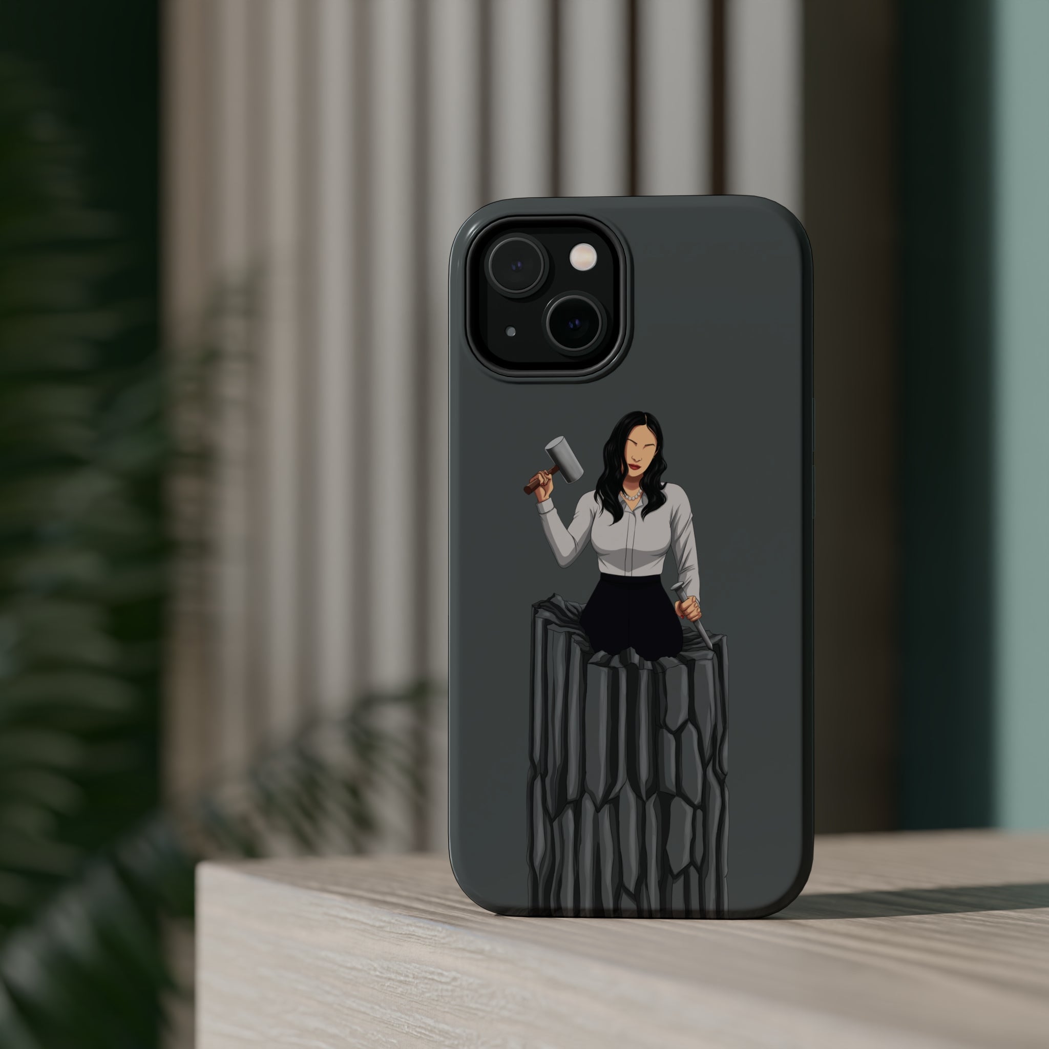 A person working hard to better his/herself - MagSafe Tough Case - Woman #14