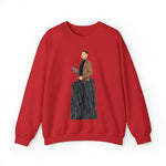 A person working hard to better his/herself - Self-Made Sweatshirt Heavy Blend™ Crewneck - Man #14 - Breakthrough Collection