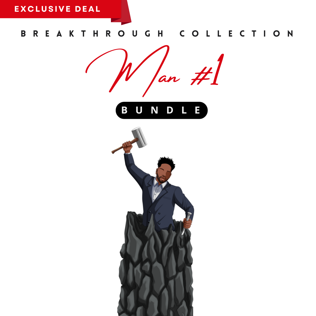 A person working hard to better his/herself - Man #1 Bundle - Breakthrough Collection